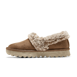Skechers Женские коричневые кеды низкие на шнуровке коричневые+подарок, цвет Brown+Giveaway 169027-csnt | brown+giveaway