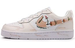 Nike Кроссовки Court Borough 2 женские низкие бело-экрю, цвет Ecru bq5448-100(team41-藤蔓向日葵) | ecru