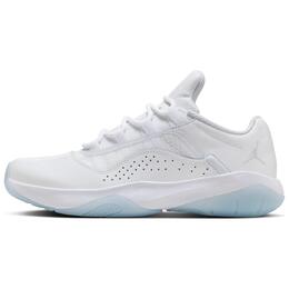 Jordan Женские кроссовки 11 Low White Ice Blue в цвете белый/футбольный серый/ледяной синий, цвет White/Soccer Gray/Ice Blue dv2629-140 | white/soccer gray/ice blue