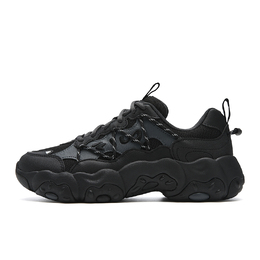 Fila FLUID 6 устойчивые к истиранию, дышащие, легкие низкие кеды женские черные - черный/тенево-черный серый, цвет Black/Shadow Black Gray f12w542151fbd | black/shadow black gray