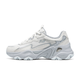 Skechers D'LITES 5.0 Увеличивающие рост низкие массивные кроссовки женские белые, цвет White-Giveaway 150524-wgy | white-giveaway