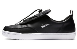Кроссовки для скейтбординга Court Vintage женские низкие черные/белые Nike ck7900-001