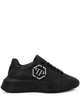 Philipp Plein кроссовки Godzilla Runner с логотипом, черный uabsusc0348ple075n | черный