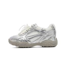 Eblan Женские низкие кэжуал кеды серебристые, цвет Silver ey151265d52 | silver