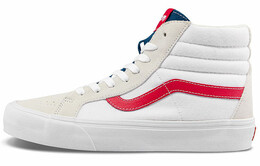 Кроссовки Vans SK8-HI Reissue Vr3 Lx 'White Red' vn0a5ee3b77