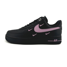 Nike Air Force 1 Wao 'Dirty Pink' износостойкие и легкие низкие скейтбордские кроссовки женские черно-розовые, цвет Black Pink hq1180-001（team531-脏粉） | black pink