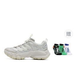 Fila Трюфель Дышащие Низкие Беговые Кроссовки Женские Белый Серый - Белый Оникс Серый/Магнолия Серый (с подарками), цвет White Onyx Gray/Magnolia Grey (Including Gifts) f12w521112fwm | white onyx gray/magnolia grey (including gifts)