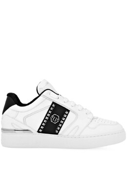 Philipp Plein кеды на шнуровке, белый aadsusc0658ple010n | белый