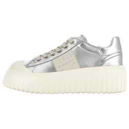 Hogan Женские кеды H Stripes Low Top серебристые hxw7020fv00uo605k5