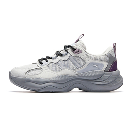 Anta Амортизирующие кроссовки с устойчивостью к истиранию Low top Chunky для женщин в серо-серебристо-фиолетовом цвете, цвет Gray Silver Purple 122548840-5 | gray silver purple