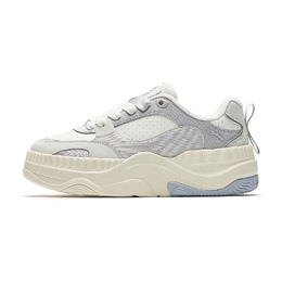 Anta Женские низкие скейтерские кеды Ivory White/Silver/Cumulus Gray-2, цвет Ivory White/Silver/Cumulus Gray-2 922548021-2 | ivory white/silver/cumulus gray-2