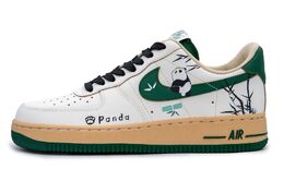 Nike Женские бело-зеленые непромокаемые легкие низкие скейтерские кроссовки Air Force 1, цвет White Green dz4764-133（team241-熊有成竹） | white green
