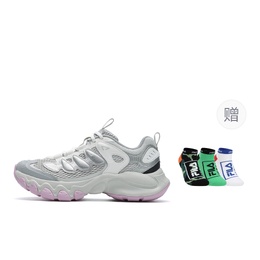 Fila Трюфель амортизирующие износостойкие дышащие низкие кроссовки для женщин серебристые серебро (подарок в комплекте), цвет Silver (Gift Included) f12w521112ffb | silver (gift included)