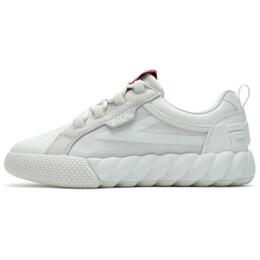 Fila Кроссовки CAMPO износостойкие низкие для скейтбординга женские белые - снег, цвет Snow f12w423208fsa | snow
