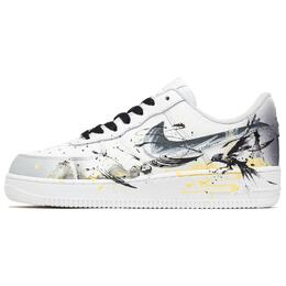 Nike Кроссовки Air Force 1 Low Top Skateboard мужские черно-белые, цвет Black White cw2288-111(team853-男款水墨金鹰) | black white