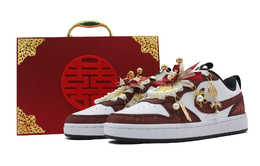 Nike Кроссовки Court Borough Perfect Match 6 Low Top женские бордовые, цвет Burgundy ct3964-100(team283-喜结良缘6） | burgundy
