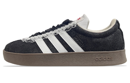 Adidas Женские скейтерские кеды VL COURT 2.0 с устойчивостью к истиранию низкие черные, цвет Black hq1802(team1120-摩登步调) | black