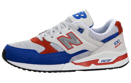 Кроссовки мужские с низким верхом белые/королевские синие New Balance m530cka