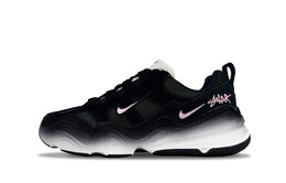 Nike Тех Хера Лоу топ повседневные кроссовки унисекс черно-розовые, цвет Black Pink fj9532-101（team1237-墨影幻粉） | black pink