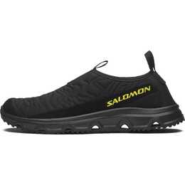 Salomon Рх Мок 3.0 Дышащие повседневные кроссовки унисекс черные с лимонным, цвет Black/Lemon 478558 | black/lemon