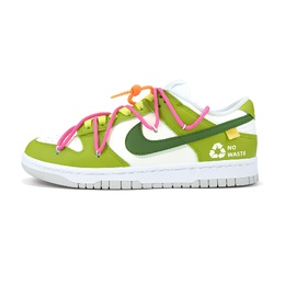 Nike Антискользящие и износостойкие легкие низкие кеды для скейтбординга Unisex зеленые розовые белые - белые зеленые розовые, цвет White Green Pink dd1503-103(team405-青苹果乐园粉) | white green pink