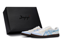 Onitsuka Tiger Advanti Кроссовки для скейтбординга Унисекс Низкие Синий - Белый Синий, цвет White Blue 1183b799-101(team80-樱岛少女蓝sbox) | white blue