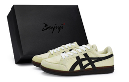 Onitsuka Tiger Advanti Coverage, ударопрочные быстросохнущие лоу-топ скейтбордские кроссовки унисекс зелёно-чёрные, цвет Green Black 1183b799-101(team80-平芜尽处黄sbox) | green black