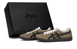 Onitsuka Tiger Advanti скейтерские кроссовки унисекс низкие черно-коричневые, цвет Coffee Black 1183b799-101(team80-绒恋咖s-box) | coffee black