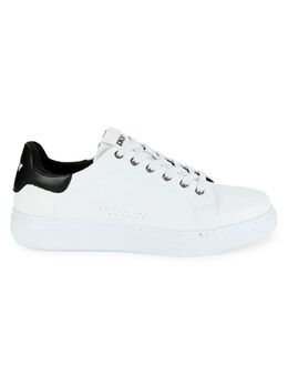 Низкие кожаные кроссовки с логотипом Dkny, белый 0400020849201 | white