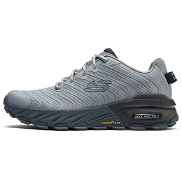 Skechers Мужские серые низкие уличные кроссовки с амортизацией и износостойкостью, цвет Gray 237300c-gry | gray