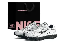 Nike Инициатор устойчивые к истиранию дышащие низкие кроссовки для бега унисекс черно-белые, цвет Black White 394055-100(team644-月陨行者ld黑) | black white
