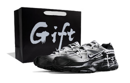 Nike Инициатор амортизирующие дышащие поддерживающие низкие городские кроссовки для мужчин черно-серые черно-серые, сумка для покупок, цвет Black Gray, Shopping Bag 394055-100（team727-圣骑士sbox） | black gray, shopping bag