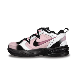 Nike Air Monarch 4 Pink Ink Flowing Year нескользящие дышащие низкие массивные кроссовки унисекс черно-розовые, цвет Black 415445-001（team325-粉墨流年） | black