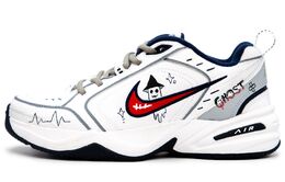 Nike Эйр Монарх 4 Чанки Кроссовки Унисекс Лоу-топ Уайт Грей, цвет White Gray 415445-102（team241-小鬼当家） | white gray