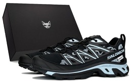 Salomon Кроссовки XT 6 Outdoor мужские низкие черно-синие Ebony Black, цвет Ebony Black (Black Box) 417413(team79-平步青云s-box) | ebony black (black box)
