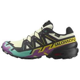 Salomon Скоростные кроссовки Speedcross 6 мужские бело-черно-фиолетовые, цвет White Black Purple 478798 | white black purple