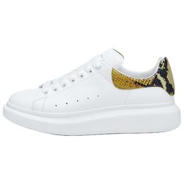 Alexander McQueen Мужские белые кеды низкие, цвет White 553680wiae59288 | white