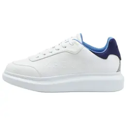 Alexander McQueen Мужские белые кеды низкие, цвет White 831180wiags9250 | white