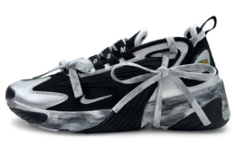 Nike Zoom 2K амортизирующие износостойкие дышащие низкие кроссовки для тренировок и бега мужские черно-серебристые, цвет Black Silver ao0269-101(team80-男款银色魅影) | black silver