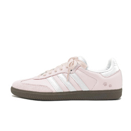 Adidas Самба OG Розовые милые кошачьи лапки устойчивые к истиранию низкие скейтборд кроссовки унисекс розовый, цвет Pink b75806(team1143-粉萌喵爪) | pink