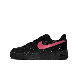 Nike Air Force 1 Детское дыхание противоскользящие износостойкие низкие скейтбордские кроссовки унисекс черно-розовые, цвет Black Pink cw2288-001(team619-骚粉满天星) | black pink