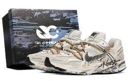 Nike Кроссовки Air Zoom Vomero 5 нескользящие легкие низкие унисекс бежево-бело-коричнево-серые экрю, цвет Ecru bv1358-001（team63-漫春山sbox） | ecru