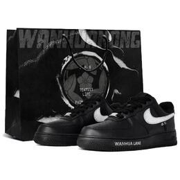 Nike Кроссовки Air Force 1 Kaleidoscope, Blade Runner низкие унисекс черно-белые, цвет Black cw2288-001(team113-银翼杀手box) | black
