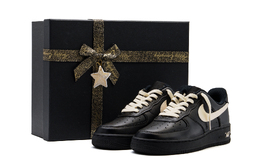 Nike Кроссовки Air Force 1 с амортизацией, устойчивые к истиранию и скольжению, низкие, унисекс, черные, цвет Black (Box) cw2288-001(team-1098暗夜米光sbox) | black (box)