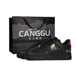 Nike Кроссовки Air Force 1 устойчивые к истиранию низкие унисекс черные, цвет Black cw2288-001(team419-夜煞s-box) | black