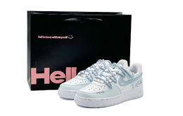 Кроссовки Nike Air Force 1 Unisex низкие синие, цвет Blue (Shopping Bag) cw2288-111(team1403-蓝色胶片sbox) | blue (shopping bag)