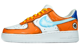 Nike Кроссовки Air Force 1 Slip Resistant с амортизацией для скейтбординга мужские оранжевые cw2288-111(teamj-男款动漫悟空七龙珠橙色)