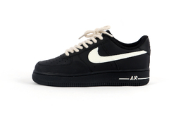 Nike Кроссовки Air Force 1 нескользящие ударопрочные износостойкие низкие унисекс черно-белые, цвет Black White cw2288-001（team719-麻绳黑空军） | black white