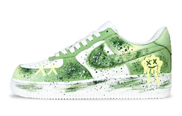 Nike Кроссовки Air Force 1 Low Top Skateboard Unisex Emerald Green, цвет Emerald Green cw2288-111（team701-甘米幽灵） | emerald green