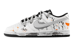 Nike Данк Асфальт Грей Шэдоу нескользящие износостойкие низкие скейтборд кроссовки унисекс серые белые, цвет Gray White dd1391-100(team529-青灰霭影) | gray white